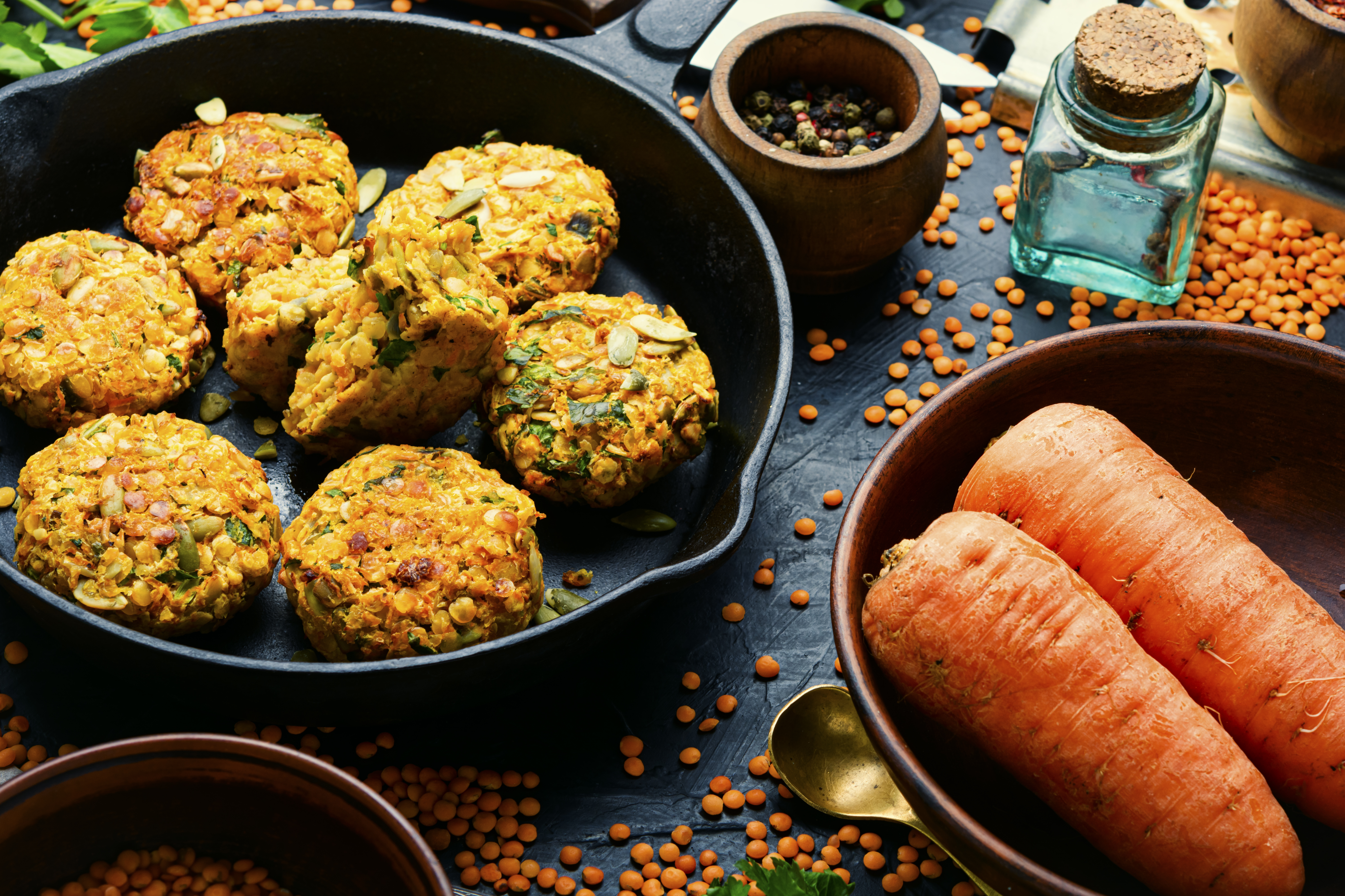 Croquetas de lenteja