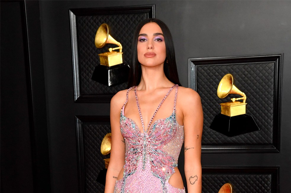 Dua Lipa, vestido, Premios Grammy 2021