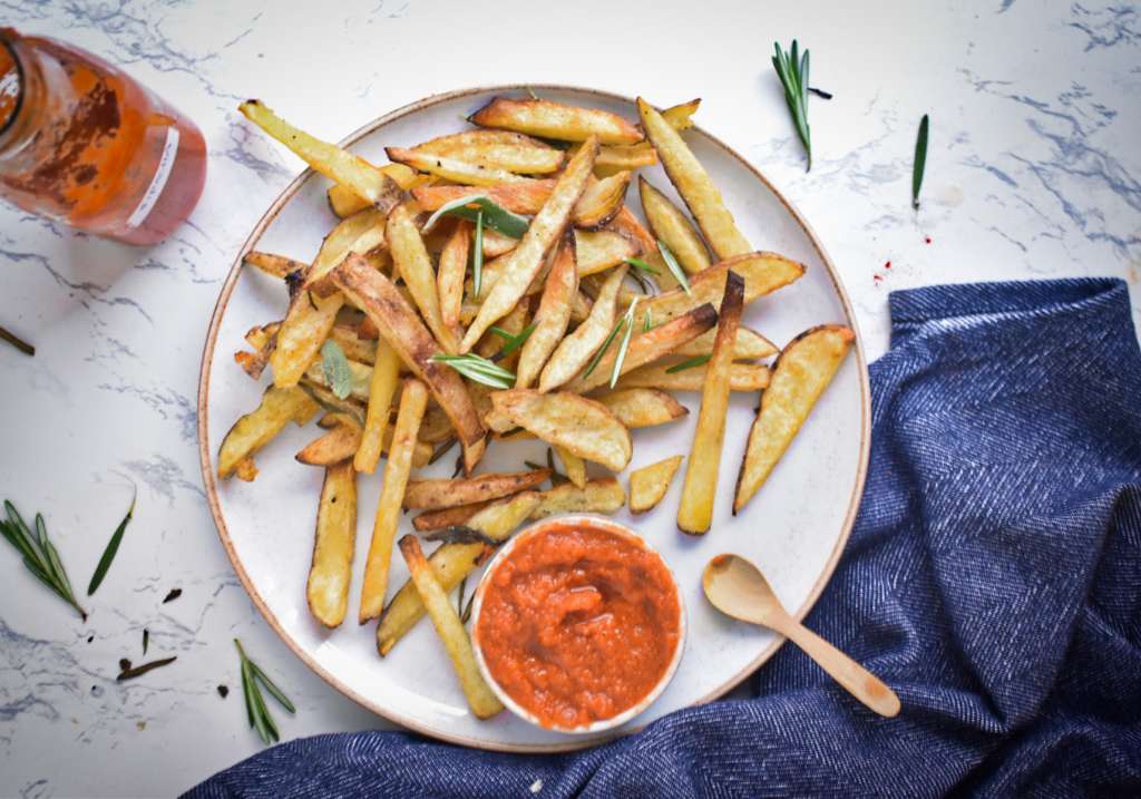 Papas a la francesa al horno