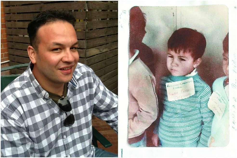 Gui Raaijmaakerssu fue dado en adopción por el Instituto Colombiano de Bienestar Familiar y creía que era sobreviviente de la avalancha de Armero.