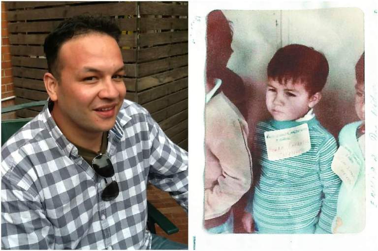 Padre e hijo se reecuentran