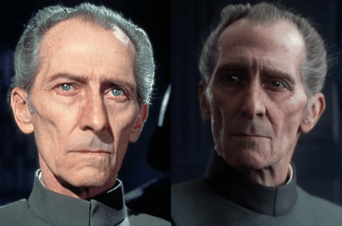 Demandan a Disney por resucitar con CGI a Moff Tarkin en “Star Wars: Rogue One”