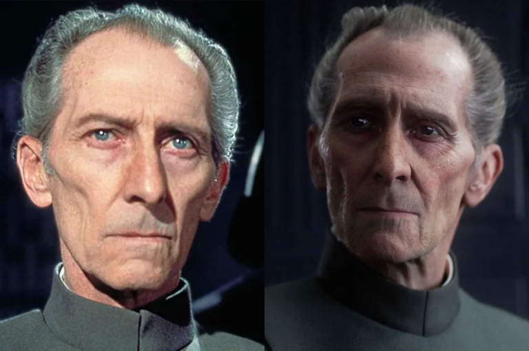 Demandan a Disney por resucitar con CGI a Moff Tarkin en “Star Wars: Rogue One”