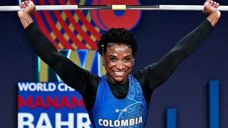 Yenny Álvarez y Edwin Lagarejo se colgaron medallas en el Mundial de Halterofilia