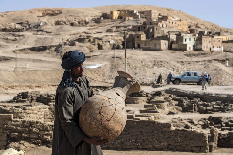 En fotos: la impresionante ciudad perdida que Egipto acaba de descubrir