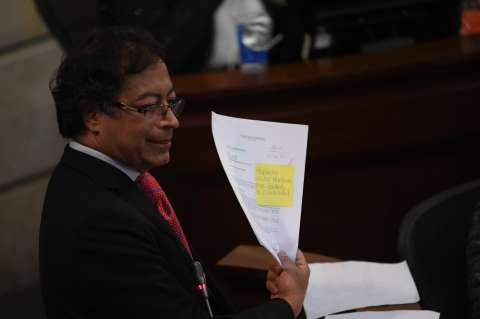 Estos serían los pagarés de la campaña presidencial de Gustavo Petro