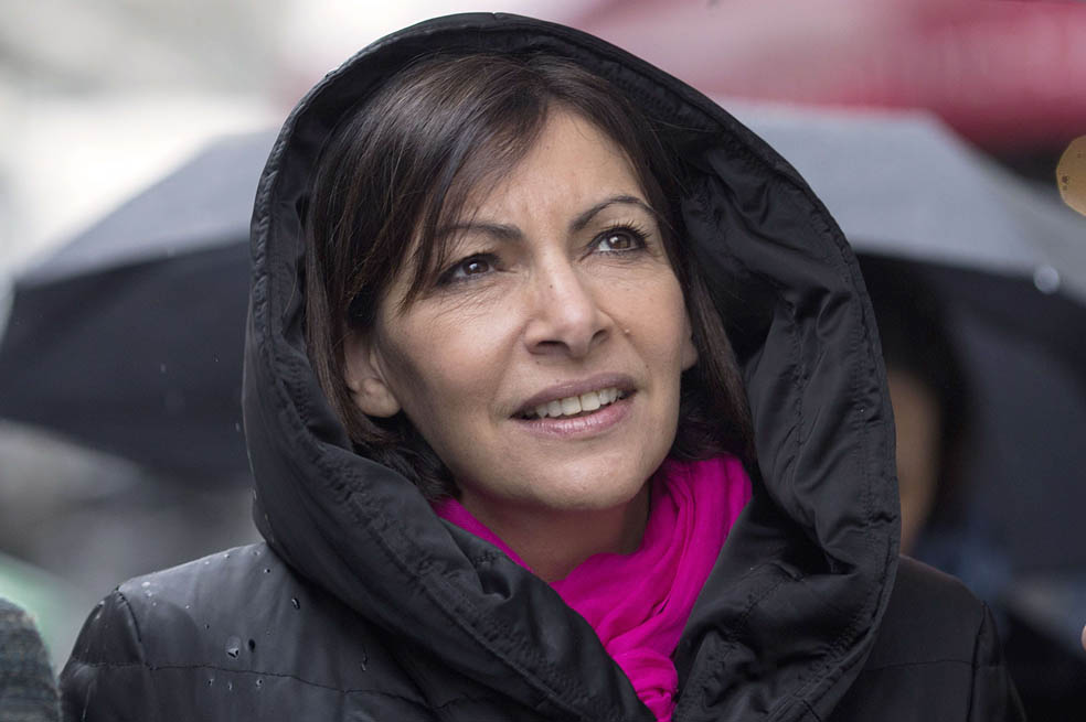 Anne Hidalgo, mano derecha del actual alcalde parisino, Bertrand Delanoë. / AFP