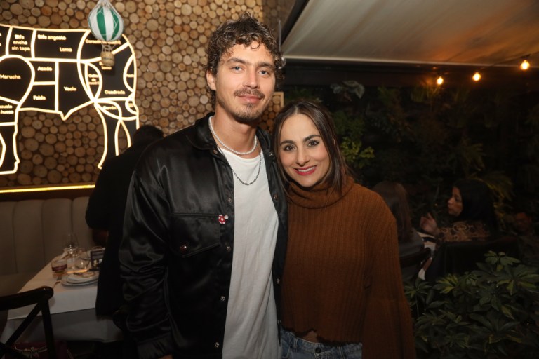 Sebastián Arias y Nara Gutiérrez