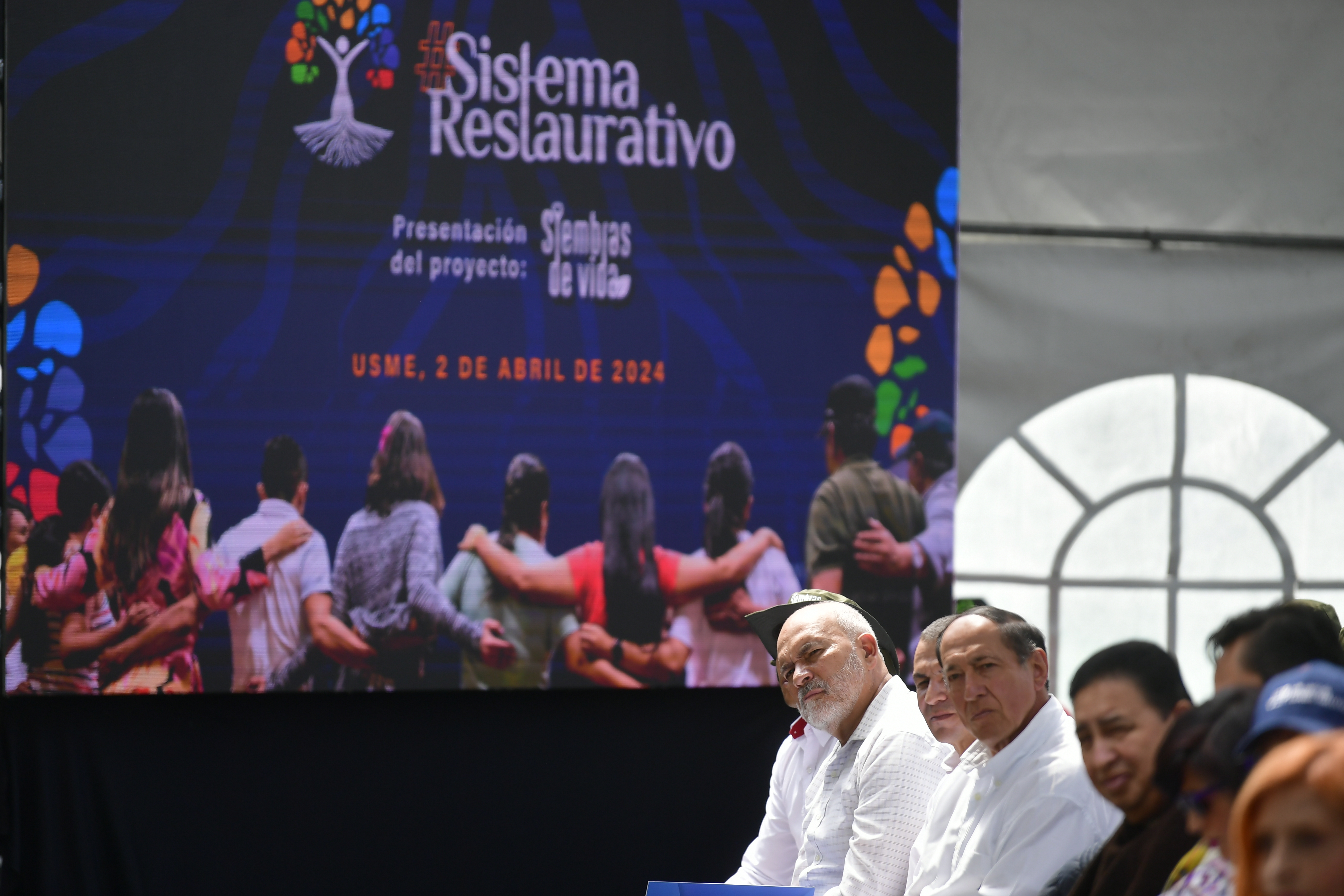 Inauguración del primer proyecto del Sistema Restaurativo de la Jurisdicción Especial para la Paz (JEP), en Sumapaz.