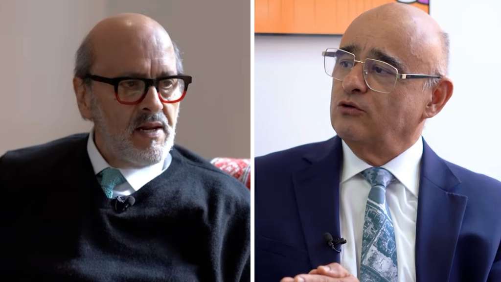Leopoldo Múnera e Ismael Peña