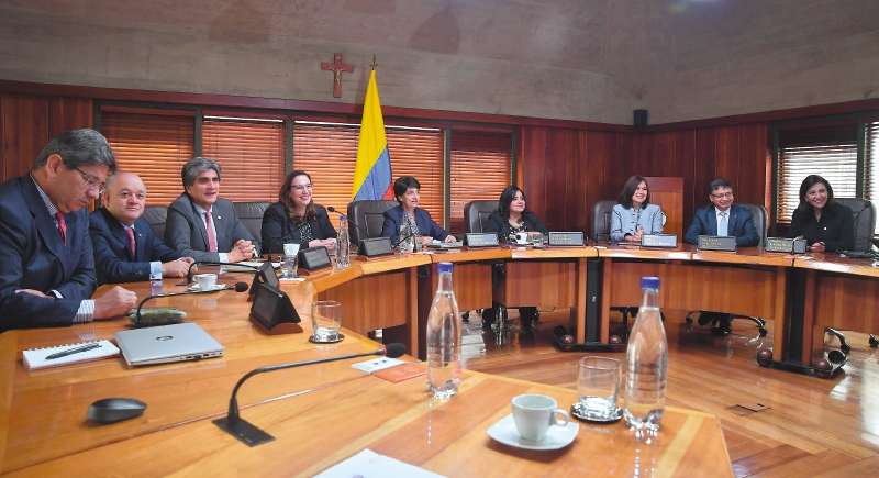 La Corte Constitucional tiene una vacante: la de Gloria Ortiz, quien terminó periodo. / Óscar Pérez