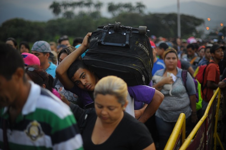 Restricción en la frontera: solo 25 mil venezolanos lograron pasar a Colombia