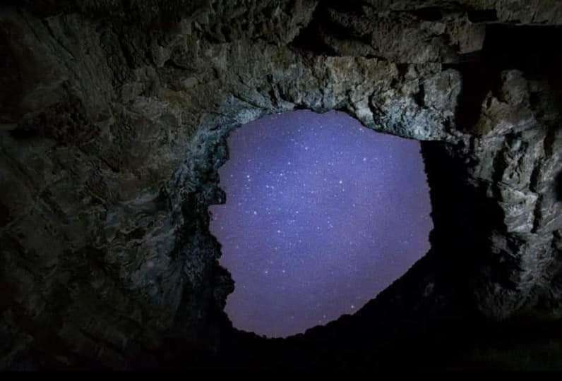 Caverna en la Serranía del Perijá, en el norte de Colombia.