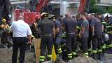 Hombre quedó atrapado en túnel que cavaba, al parecer, para robar un banco