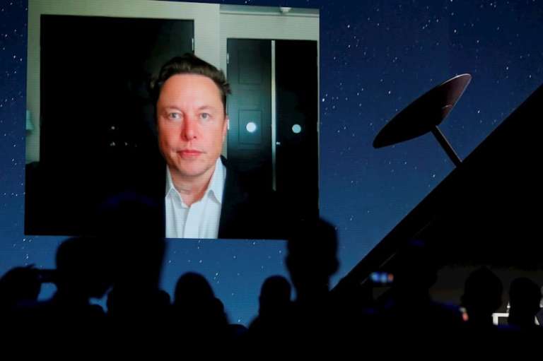 Elon Musk en el MWC.