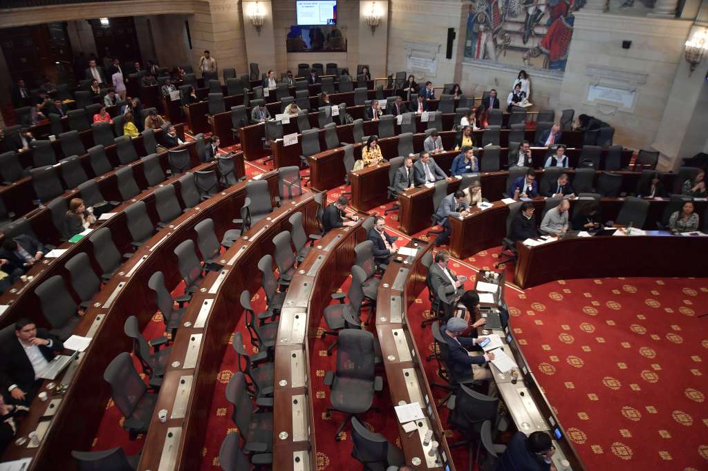 Alto Comisionado de Paz, durante el debate de control político en la Cámara de Representantes.