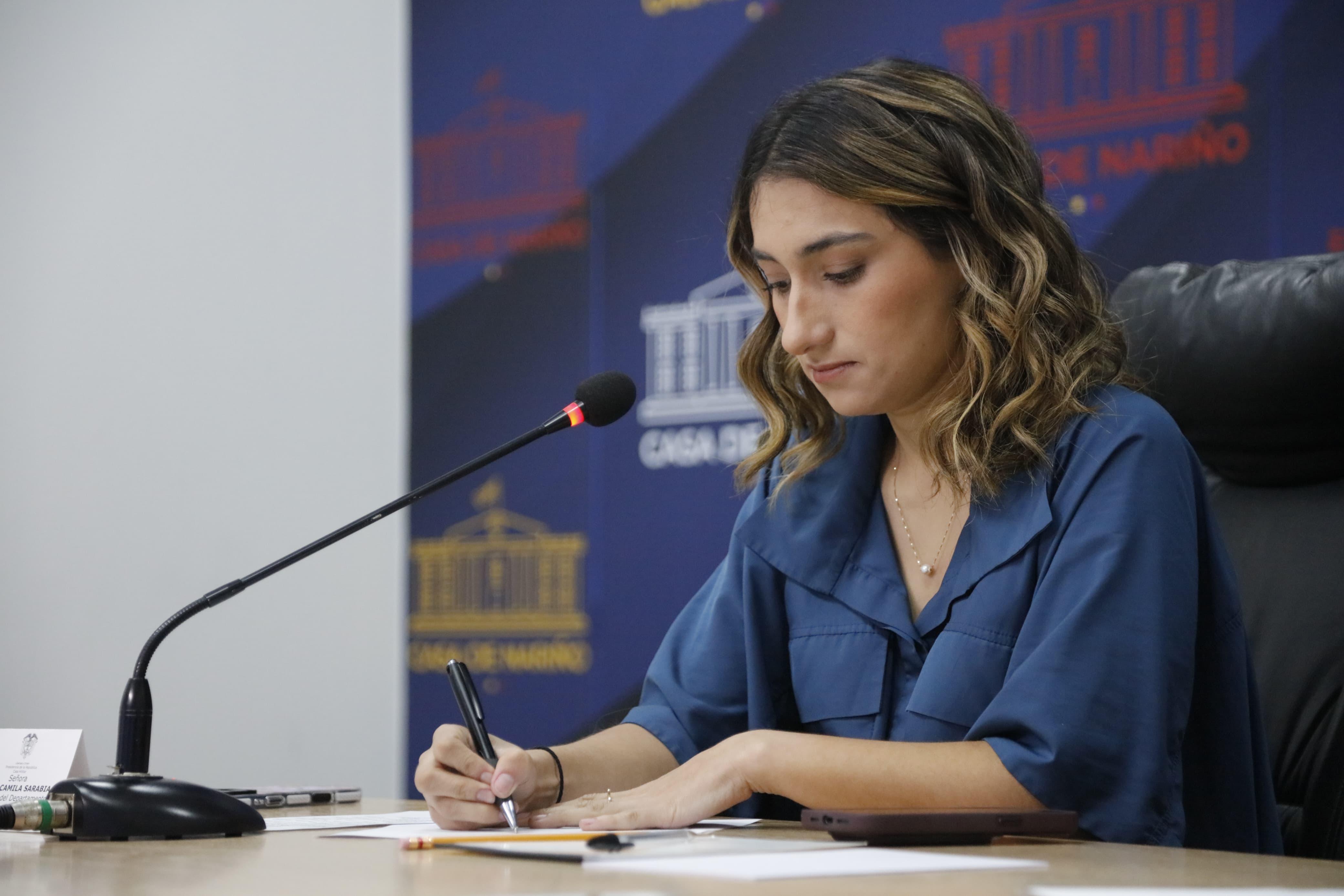 Directora del Dapre, Laura Sarabia.