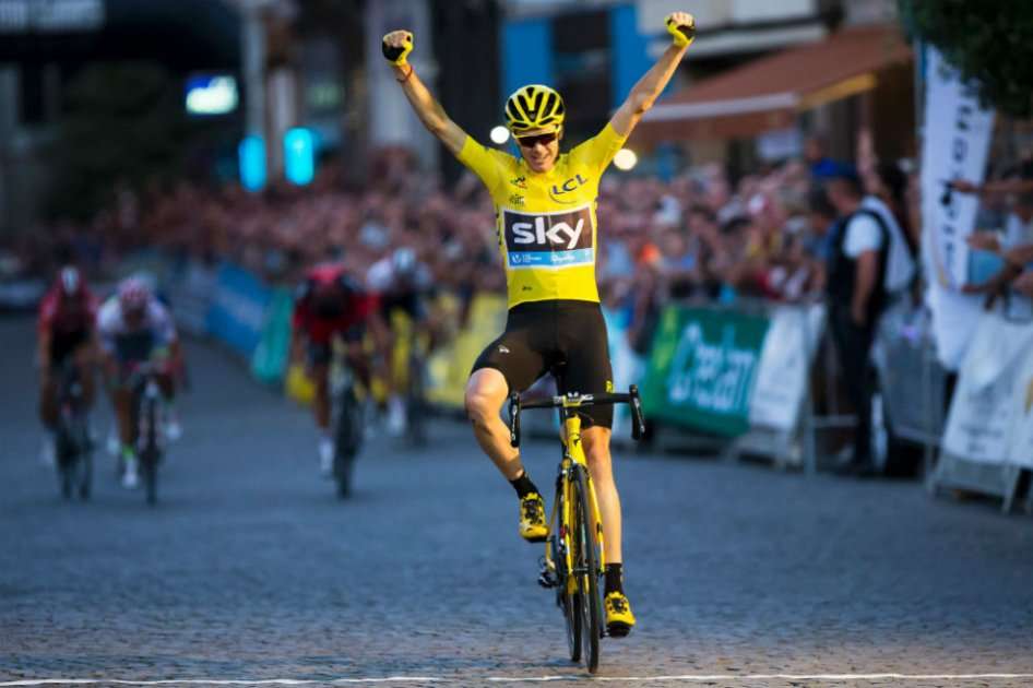 Chris Froome, ciclista británico del equipos Sky. Foto: AFP