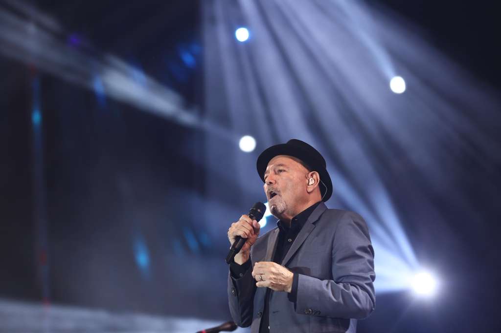 Rubén Blades en el concierto de la COP16