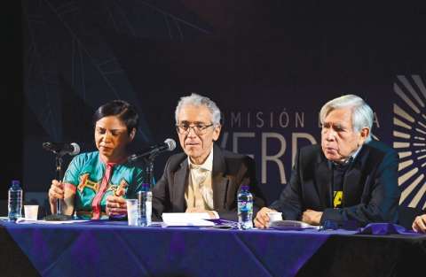 Estos fueron los comisionados que hicieron el Informe Final de la CEV