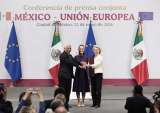 México y la UE renuevan su acuerdo comercial como respuesta al proteccionismo de Trump