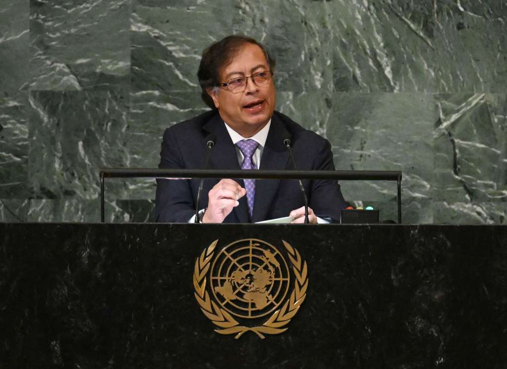 Gustavo Petro ante la ONU: "El poder mundial se ha vuelto irracional".