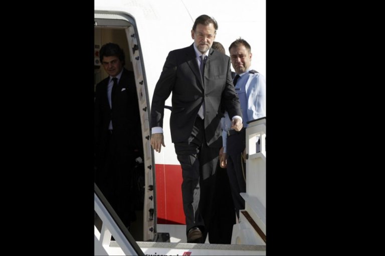 Rajoy llega a Cádiz para su primera cumbre iberoamericana