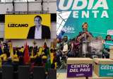 Claudia López y Mauricio Lizcano registraron firmas para buscar el aval de sus candidaturas