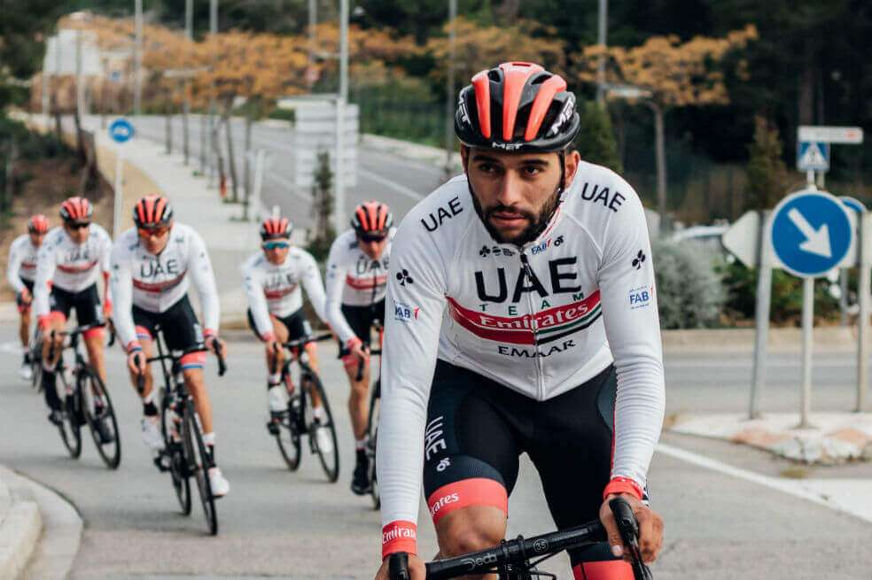 Fernando Gaviria lleva tres victorias en este 2020 tras quedarse con tres etapas de la Vuelta a San Juan. / Team Emirates