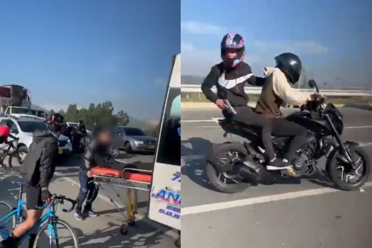 Tras simular un accidente de tránsito con varias motos y una ambulancia como fachada, un grupo de delincuentes se robó un tractocamión que transportaba mercancía tecnología avaluada en más de COP 2.000 millones. Si bien las autoridades anunciaron la recuperación del vehículo y de la mercancía, los implicados lograron escapar.