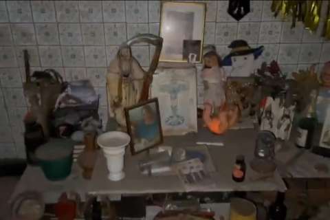 Capturan banda delicuencial que montó altar de santería para evadir a la Policía