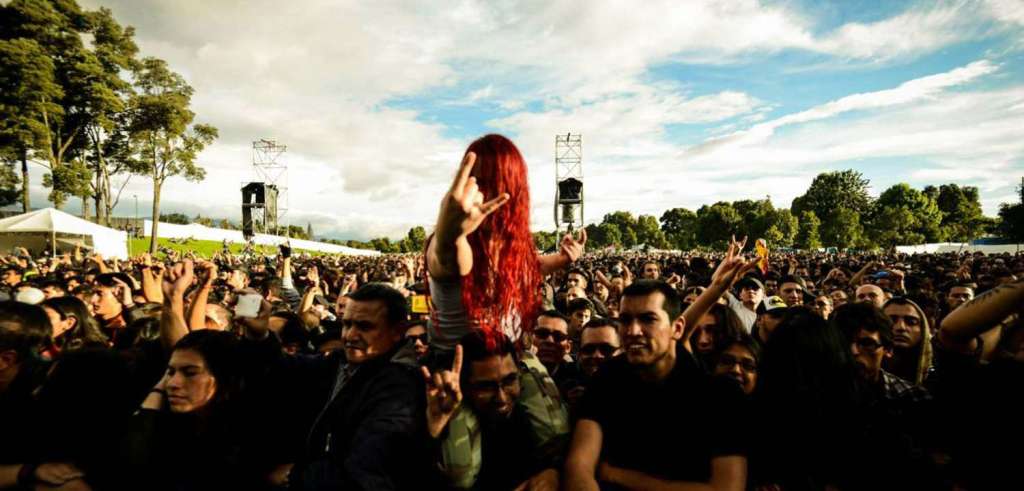 Comenzó la edición 23 de Rock al Parque. La primera jornada estuvo dedicada al metal. / Shock