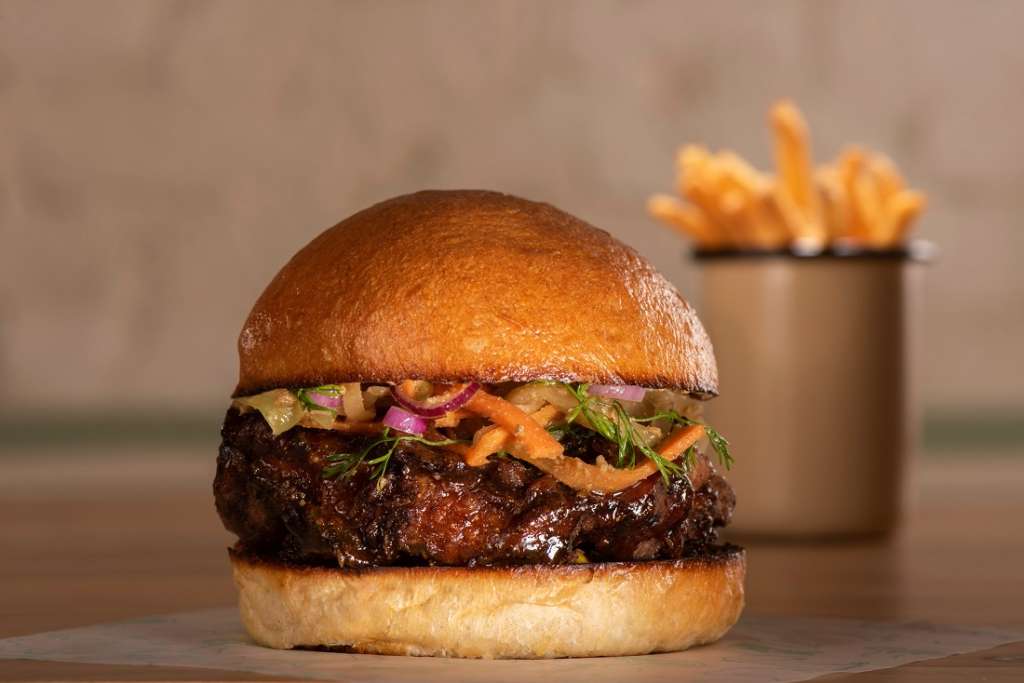 La carne de tipo wagyu hace que cualquier hamburguesa sea prácticamente irresistible.