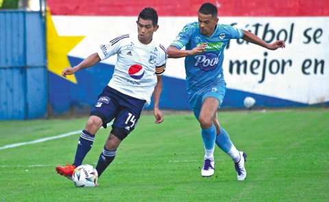 Millonarios perdió en Montería ante Jaguares
