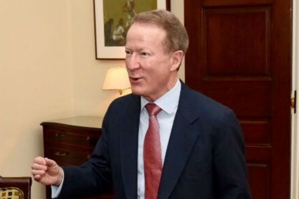 William Brownfield durante una visita a Bogotá en marzo. / Embajada de Estados Unidos