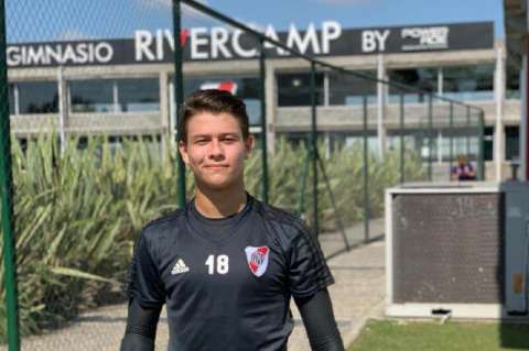 Alejandro Rodríguez, el primer arquero colombiano en River Plate