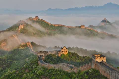 Dos personas son detenidas por destruir parte de la Gran Muralla china