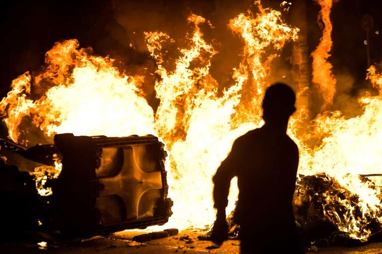 Protestas en Suba ocasionadas por el asesinato de Javier Ordoñez por parte de uniformados de la policía nacional.