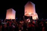 (En fotos) Bojayá iluminó el cielo en memoria de sus muertos
