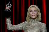Cate Blanchett recibe el Premio Donostia en el Festival de San Sebastián