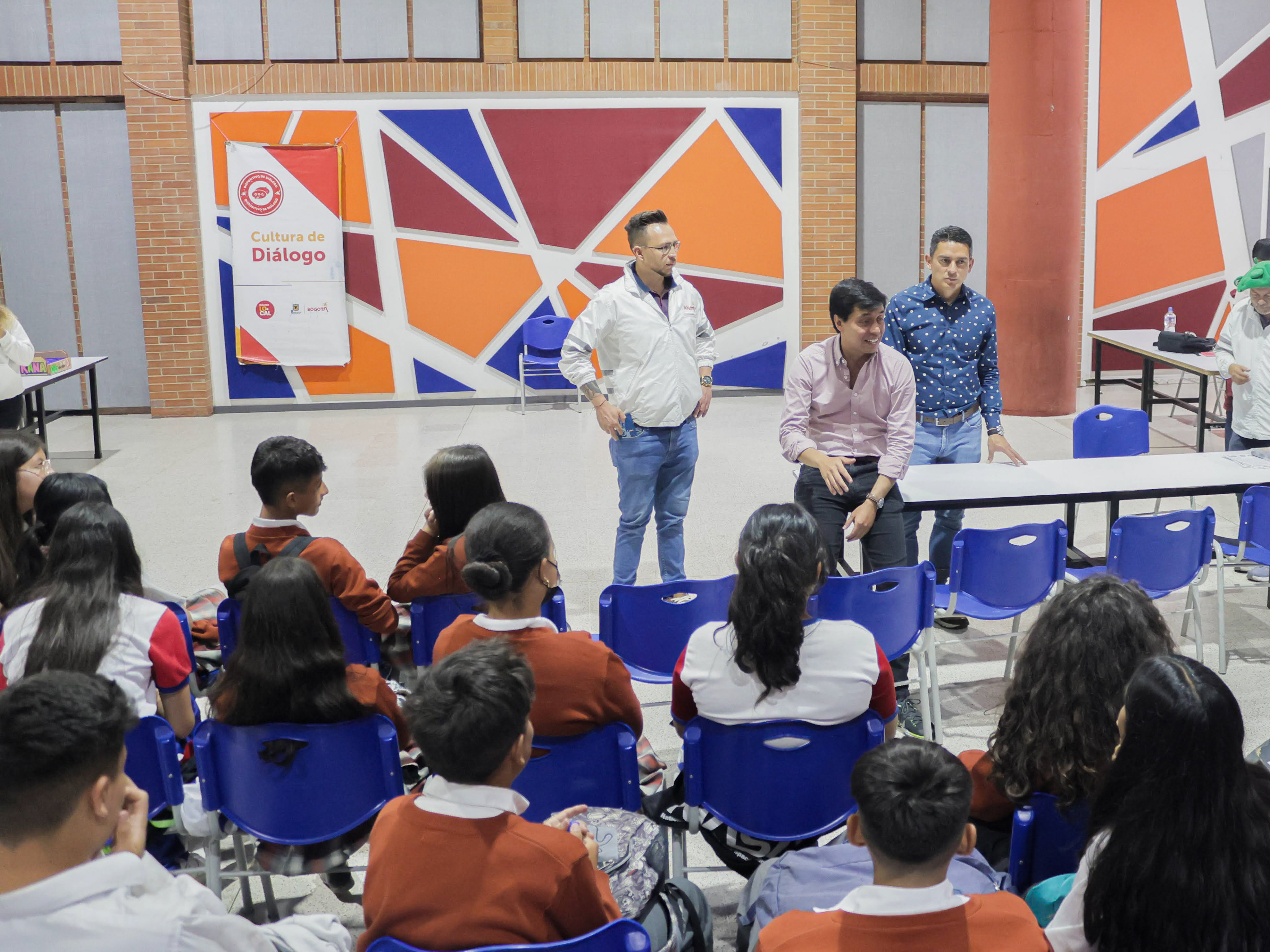 Esta es una estrategia puesta en práctica en 31 colegios de la capital del país.