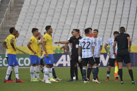 Otras polémicas en partidos entre brasileños y argentinos