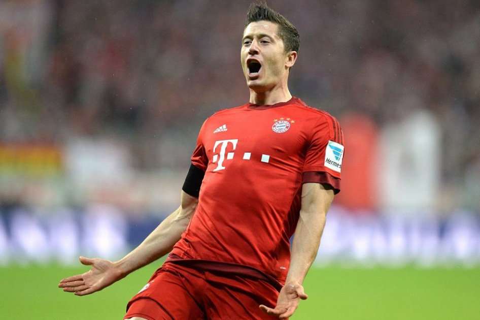 Robert Lewandowski, goleador del Bayern Múnich. Foto: AFP