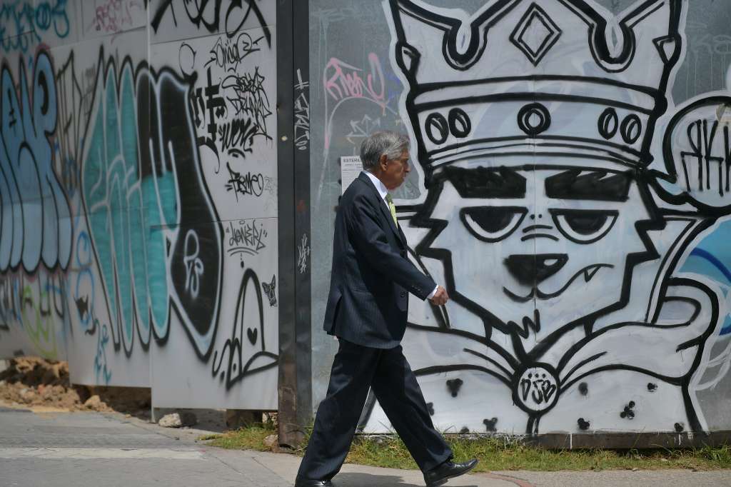 Personas de la tercera edad en Bogotá.