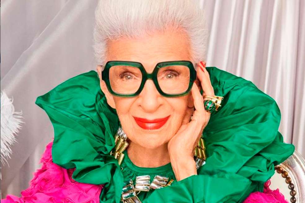 Aquí te contamos los detalles de la icónica Iris Apfel, quién cumplió 100 años el pasado 29 de agosto.