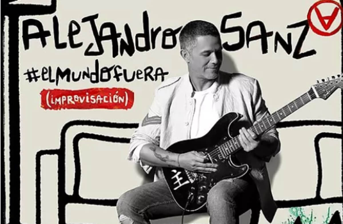 Según Alejandro Sanz, "El mundo fuera" es "una canción pura, emotiva y sin artificios". / Cortesía Universal Music