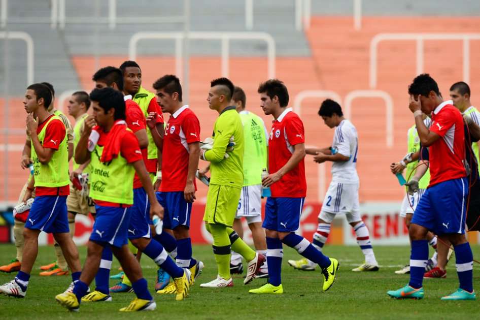 Chile supo por primera vez, en este Sudamericano sub-20, lo que era salir del campo derrotado / AFP