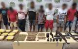 Capturan a 11 personas en operativo contra el microtráfico en Riohacha, La Guajira