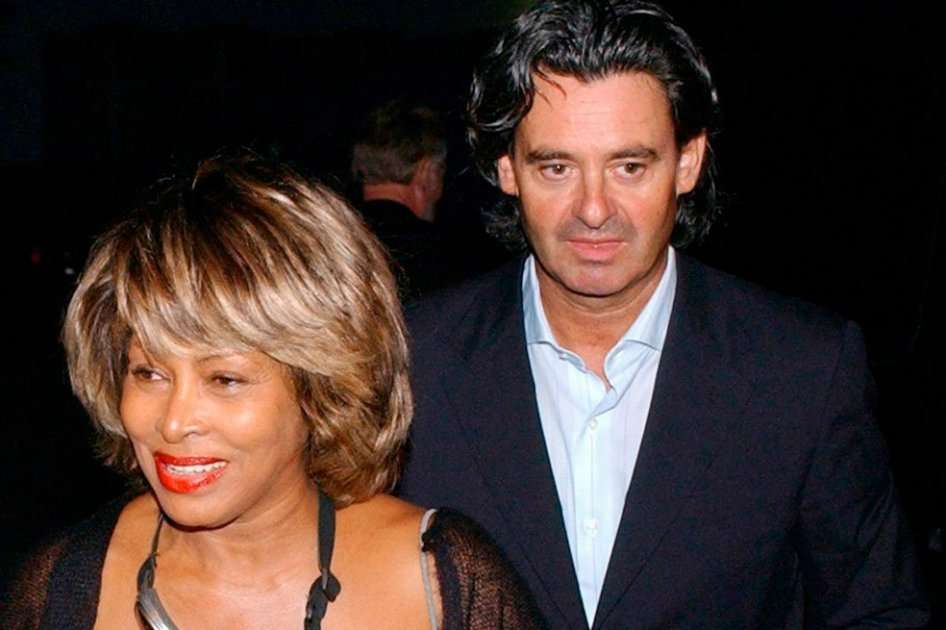 Tina Turner y Erwin Bach.