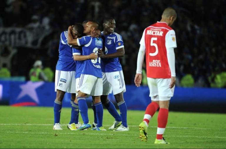 Millonarios se lleva el clásico capitalino en el último instante